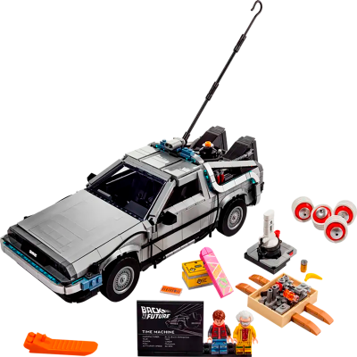 Lego Icons Regreso al Futuro Delorean 18+