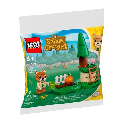 Lego Animal Crossing Limpieza del jardín de calabazas y la playa de Maple