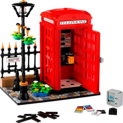 Lego Ideas London Red Telephone box