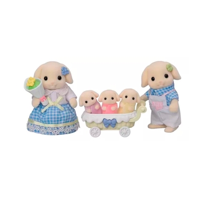 Sylvanian Families Familia Conejo Flora