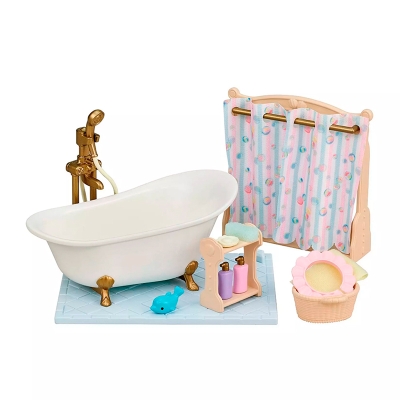 Sylvanian Families Set Baño y Ducha