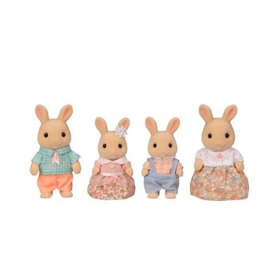 Sylvanian Families Familia Conejo Leche