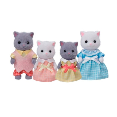 Sylvanian Families Familia Gato Persia