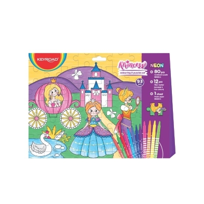 Rompecabeza Princesa con Colores