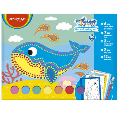 Dibujos de Punto Oceano con Accesorios