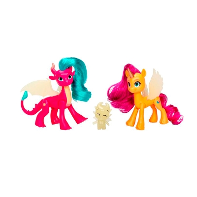 My Little Pony 2 Pony Fluorescente De Dragon