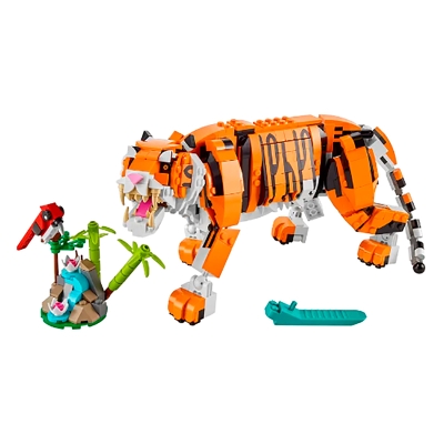 Tigre majestuoso 3 en 1 LEGO