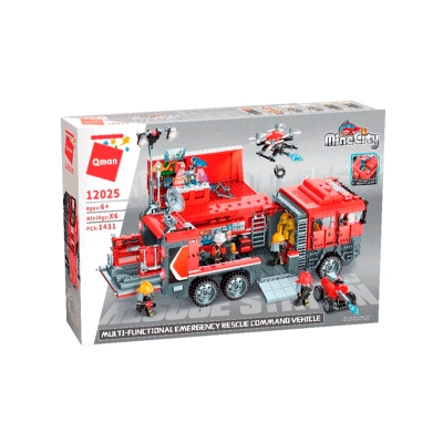 Set de construcción de Bomberos de emergencia QMAN