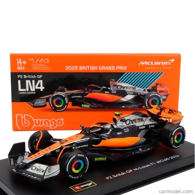 Burago McLaren Racing MCL60 Norris #4