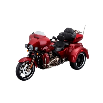 Maisto Motoclicleta  H-D Cvo Tri Glide Burgundy