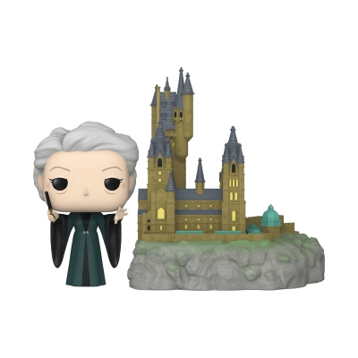 Harry Potter Funko Pop Figura Minerva con Hogwarts