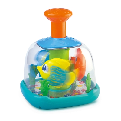 Juego Acuario con Pez Giratorio