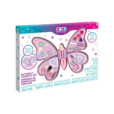 Set de Maquillaje Estuche Mariposa 8+