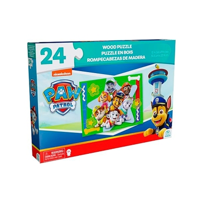 Rompecabeza De madera Paw Patrol 24 Piezas 4+