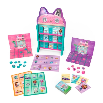 Juego de Mesa 8 en 1  Gabby´s Dollhouse