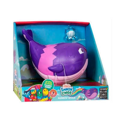 Figura Ballena Arcoiris Piñata Smashlings 3+