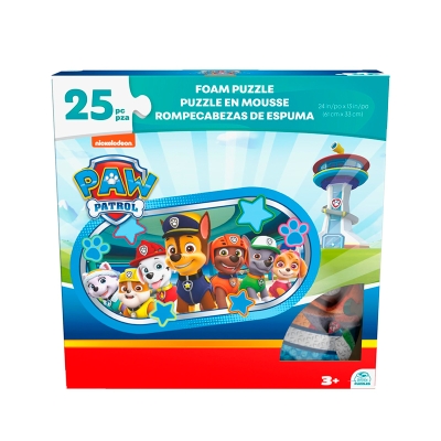 Rompecabezas De Foami Paw Patrol 25 Piezas 3+