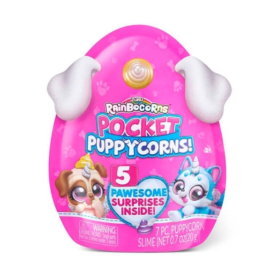 Cápsula Sorpresa Puppycorns Pocket Rainbocorns 3+