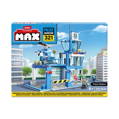 Estacion de Policía Max Build 321 Pzs