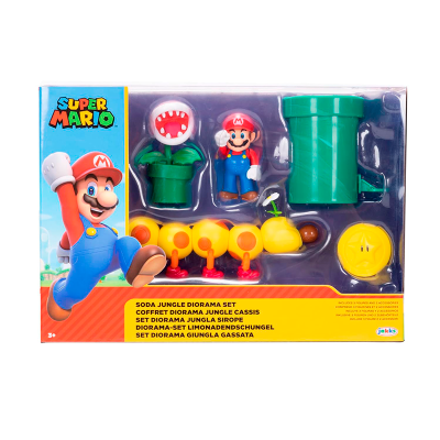 Playset Jungla Soda Super Mario Bross 5 Piezas 3+