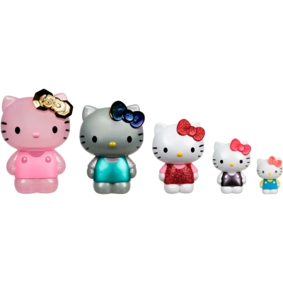 Set de 5 Figuras Nesting 50 Aniversario Hello Kitty