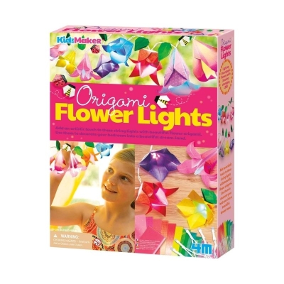 Kit de Flores de Origami con Luces