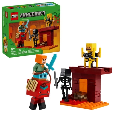 Lego Minecraft Batalla de Lava en el Nether