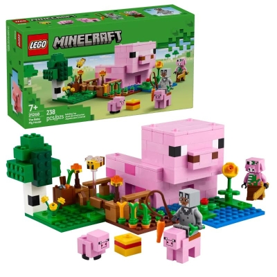 Lego Minecraft La Casa del Bebe Cerdito