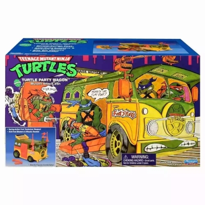 Camioneta Original de las Tortugas Ninja