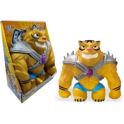 Figura Maxi Tigre Dorado 9" Elastikorps