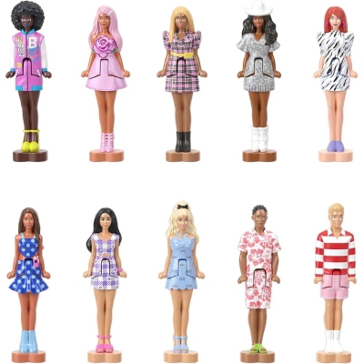 Barbie Muñeca Mini Fashionistas 1.5 Pulgadas