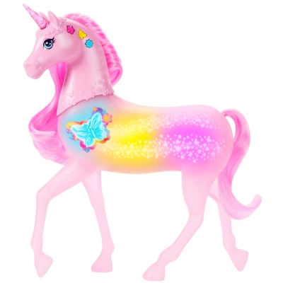 Barbie Unicornio Birllante con Luz y Sonidos