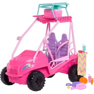 Barbie Buggy de Playa Mysteries Detective