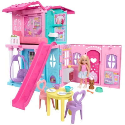 Barbie Family & Friends Casa Desplegable de Chelsea