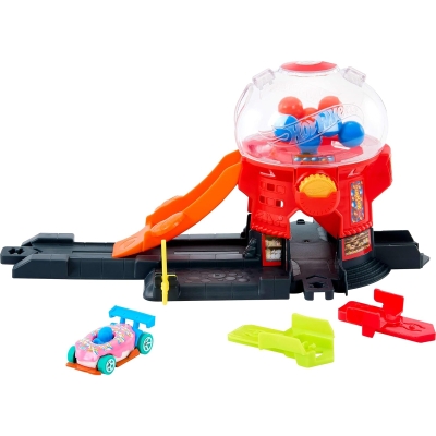 Hot Wheels Playset Tienda de Dulces