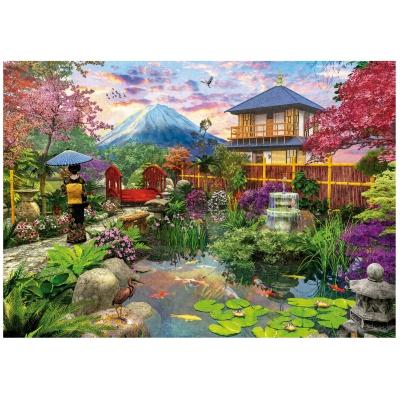 Rompecabezas Jardín Japonés 1500 Piezas