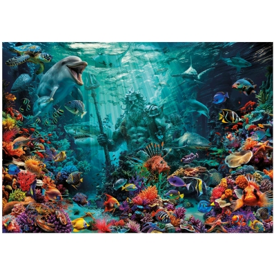 Rompecabezas Arrecife de Coral Poseidon 1000 Piezas