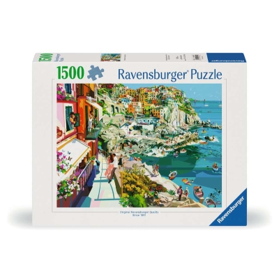 Rompecabezas Romance In Cinque Terre 1500 Piezas