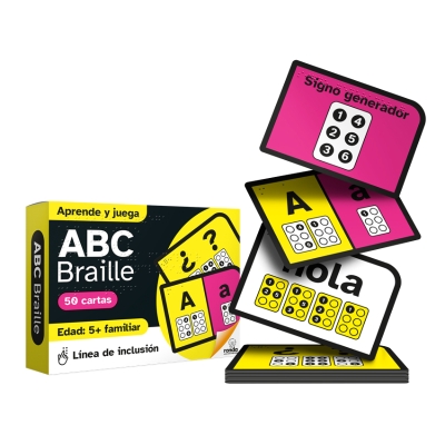 Juego de Cartas ABC en Braille