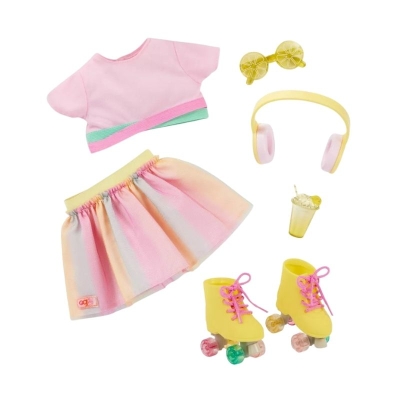 Ropa con  Patines Arcoíris y Limonada