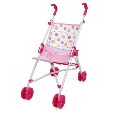 Coche Buggy Heart Rosa con Sombrilla