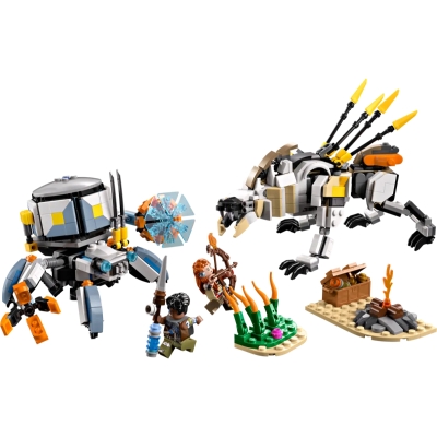 Lego Horizon Adventures Aloy y Varl vs Cangrejo y Dientes Serrados