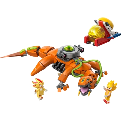 Lego Sonic the Hedgehog Super Shadow vs Biolizard