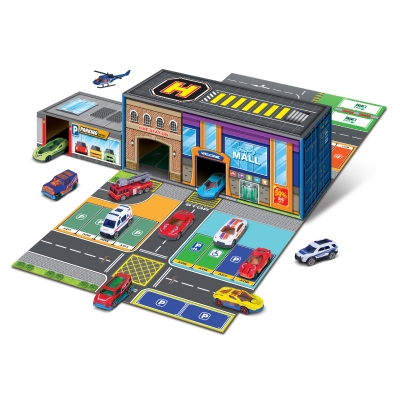 Playset Maletín Ciudad con Accesorios