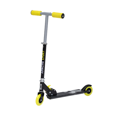Patineta Plegable Apache Negro Ambar