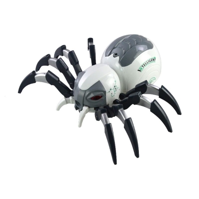 Robot Araña a Control Remoto Blanca con Luz