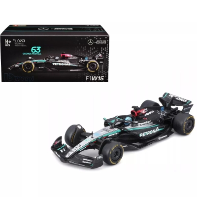 F1 Mercedes W15 #63 George Russell (2024) Coleccionable 1:43