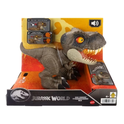 Jurassic World Dinosaurio T-Rex Rugido Interactivo