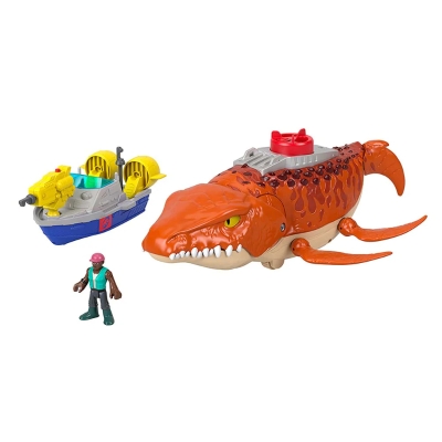 Jurassic World Rebirth Mosasaurus con Accesorios