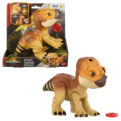 Jurassic World Dino Aquilops Interactivo Dolores